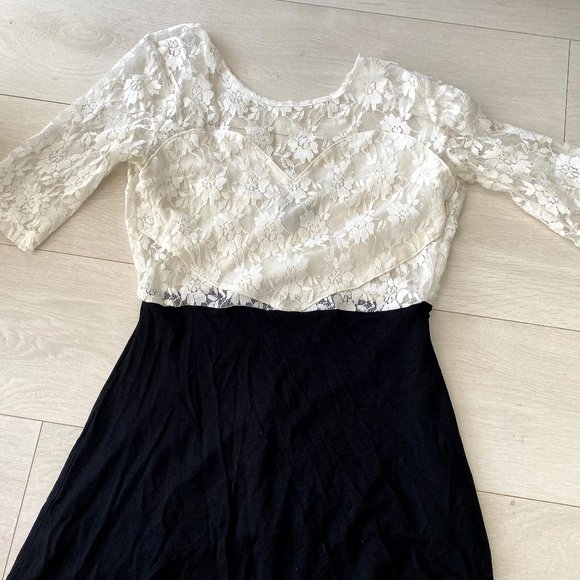 Asos scoop neck lace dress - Picture 1 of 3